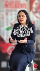 Sandra Cuevas buscará Jefatura de Gobierno de la CDMX en 2030