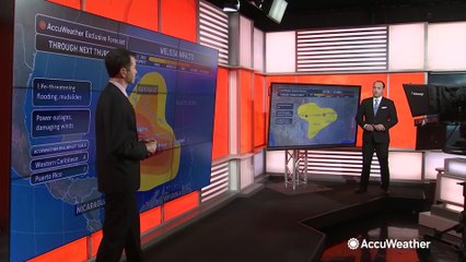 Storms could bring damaging hail and even potential tornadoes to the Gulf Coast