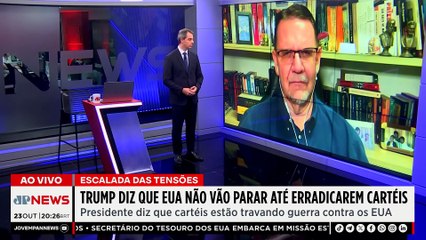 Professor de relações internacionais avalia ofensiva de Trump para erradicar cartéis