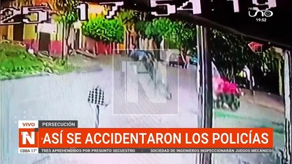 POLICIAS HERIDOS EN PERSECUSIÓN
