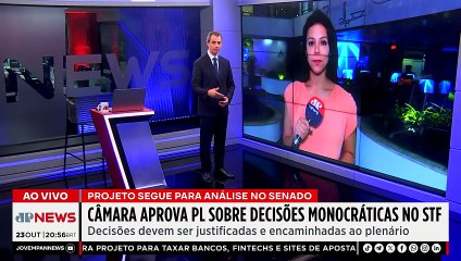 Câmara aprova PL que limita decisões monocráticas no STF