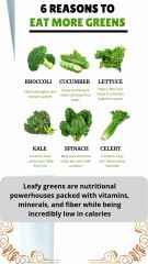 6 Reasons to Eat More Greens