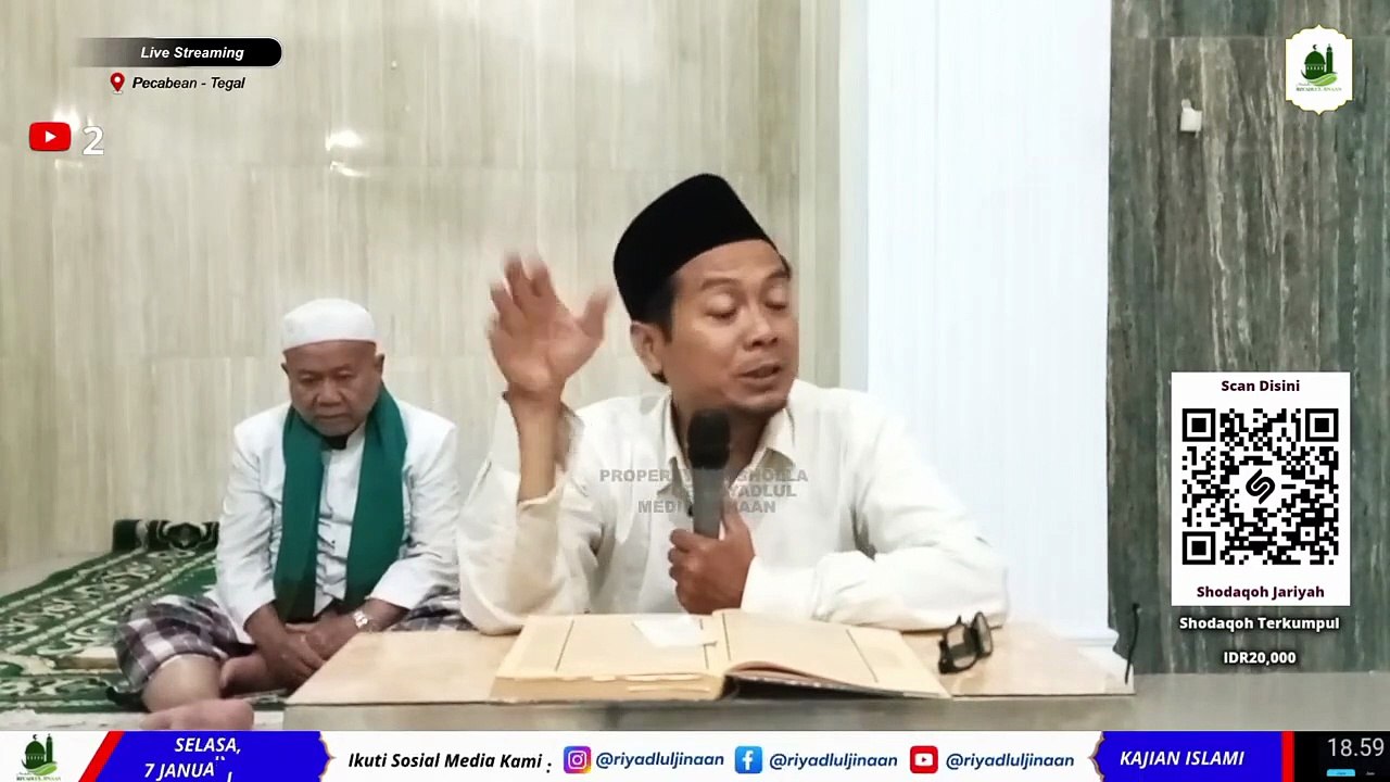 [ LIVE ] Eps. #1 - TAFSIR SURAT AD-DHUHA _ Musholla Riyadlul Jinaan - Pecabean