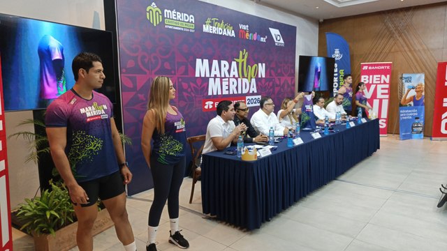 Marathon de Mérida 2026 alista su ruta y busca superar los cuatro mil corredores.