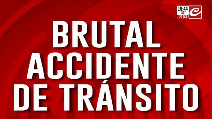 Brutal accidente de transito, chocaron 2 camiones, hay al menos 5 muertos