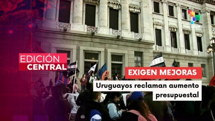 Gremios educativos en Uruguay exigen aumento presupuestario