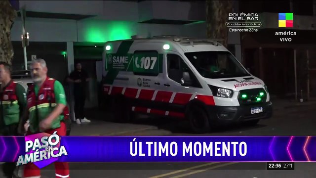 AHORA: TRASLADAN A LOURDES AL HOSPITAL EN UNA AMBULANCIA