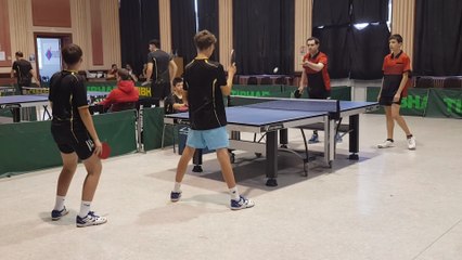 Championnats de Tennis de Table à Neufchateau le 27/09/25 - Phase 1 - Nogent 2 vs Neufchateau TT