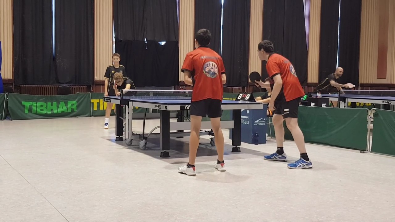 Championnats de Tennis de Table à Neufchateau le 27/09/25 - Phase 1 - Nogent 2 vs Neufchateau TT