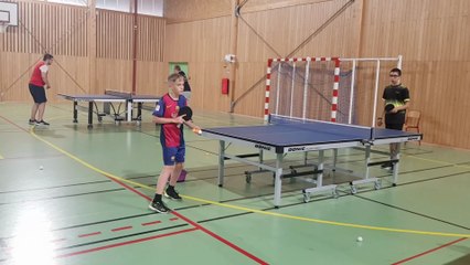 Entraînement de Tennis de Table à Nogent le 03/10/25 - Les pongistes de l'ASNTT