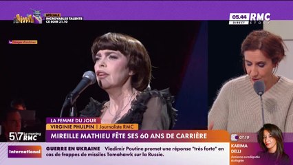 Le Portrait de Virginie Phulpin : Mireille Mathieu fête ses 60 ans de carrière - 24/10