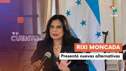 La candidata Rixi Moncada desarrolló su propuesta en debate presidencial