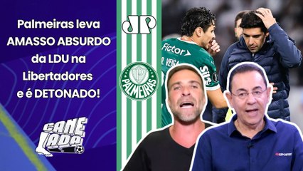 "DEU VERGONHA de ver o PALMEIRAS HOJE! O QUE O ABEL FERREIRA FEZ??? A LDU DEITOU E ROLOU!"