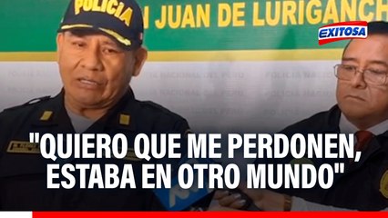 Madre e hija fueron asesinadas en SJL: Presunto autor del doble crimen PIDE PERDÓN a deudos
