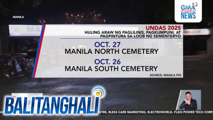 Ilang may yumaong kamag-anak sa Manila North Cemetery, pinipiling bumisita na mahigit isang linggo bago ang undas | Balitanghali