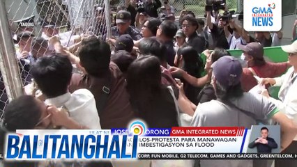 Iba't ibang grupo, nagkilos-protesta para manawagan sa ICI na isapubliko ang imbestigasyon sa flood control projects | Balitanghali