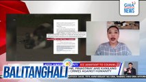 Panayam kay Atty. Kristina Conti, ICC Assistant to Counsel | Balitanghali