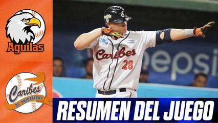Resumen del juego Águilas del Zulia vs Caribes de Anzoátegui | 23 de octubre de 2025
