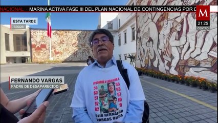 Huelga de hambre en Segob, padres buscadores denuncian completa apatía de la Fiscalía