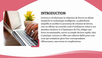 Lettrex.co Simplifie La Rédaction De Lettres Grâce À Des Solutions D'IA