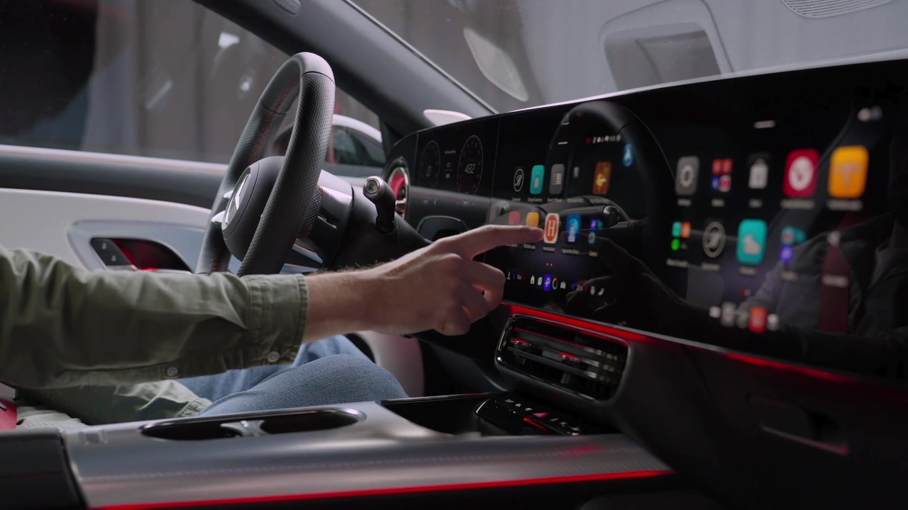 Mercedes-Benz MBUX - Einzigartiges neues räumliches und digitales Erlebnis