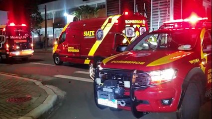 Motociclista sofre lesão grave em colisão com carro no Centro