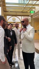 حفل زفاف حاتم صلاح: جمال العروس يخطف الأنظار