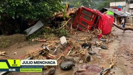 Chapula, en Hidalgo, será inhabitable tras las inundaciones, informó el Gobierno estatal