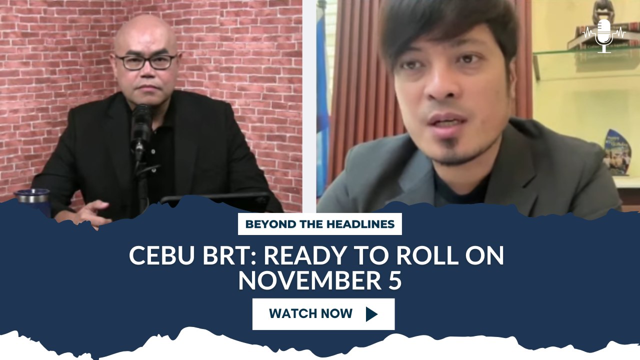 Cebu BRT: Ready to Roll on November 5