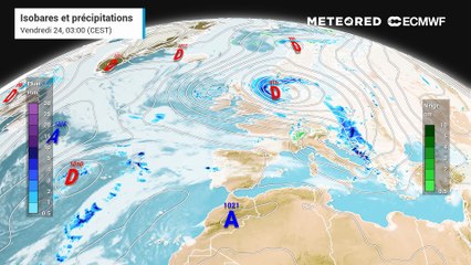 Les dépressions s'éloignent, l'anticyclone revient...
