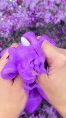 ASMR Savon Violet Satisfaisant 💜 – Pressage de Slime Relaxant pour Calmer l’Esprit