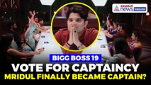 Bigg Boss 19: Finally Mridul Became Captain This Week? Find Out