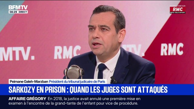 Procès de Nicolas Sarkozy: Le contradictoire a été respecté , déclare Peimane Ghaleh-Marzban, président du tribunal judiciaire de Paris