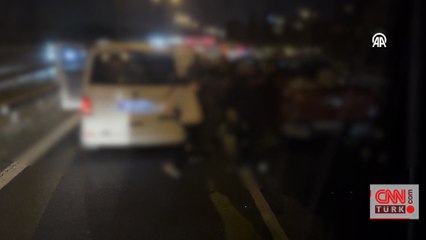 Korku dolu anlar kamerada... Kavgaya elektrikli testereyle girdi!