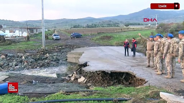 Foça’da selde kaybolan kişiyi arama çalışmaları sürüyor