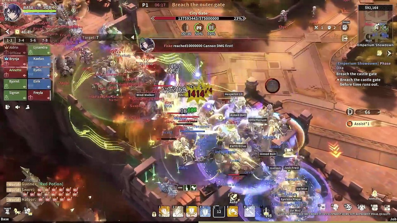 Ragnarok Online 3: Trailer zeigt riesige Schlacht um Burg