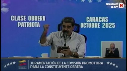 Maduro le pide a Trump que evite la guerra en un inglés "tarzañao": "Not war, yes peace"