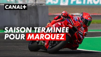 MotoGP : Marc Marquez déclare forfait pour le GP de Valence et annonce sa fin de saison
