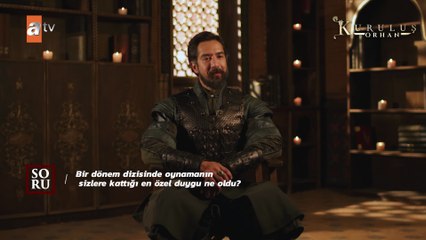 Dizimizin Kara Halit'i Can Atak'a sorduk⚔️ | Kuruluş Orhan Özel Röportaj Kuruluş Orhan || TRT Drama Update