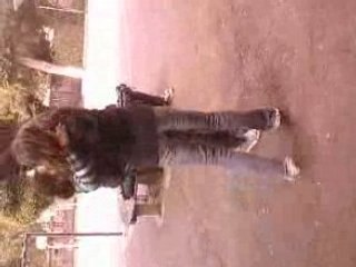 Me and apolline which was dancing