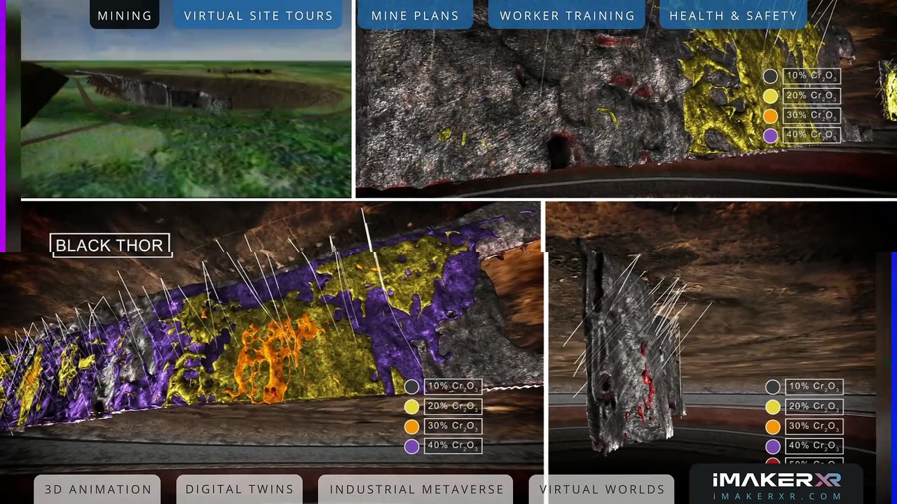 iMakerXR – 2025 – Mining 3D Visualization Demo
