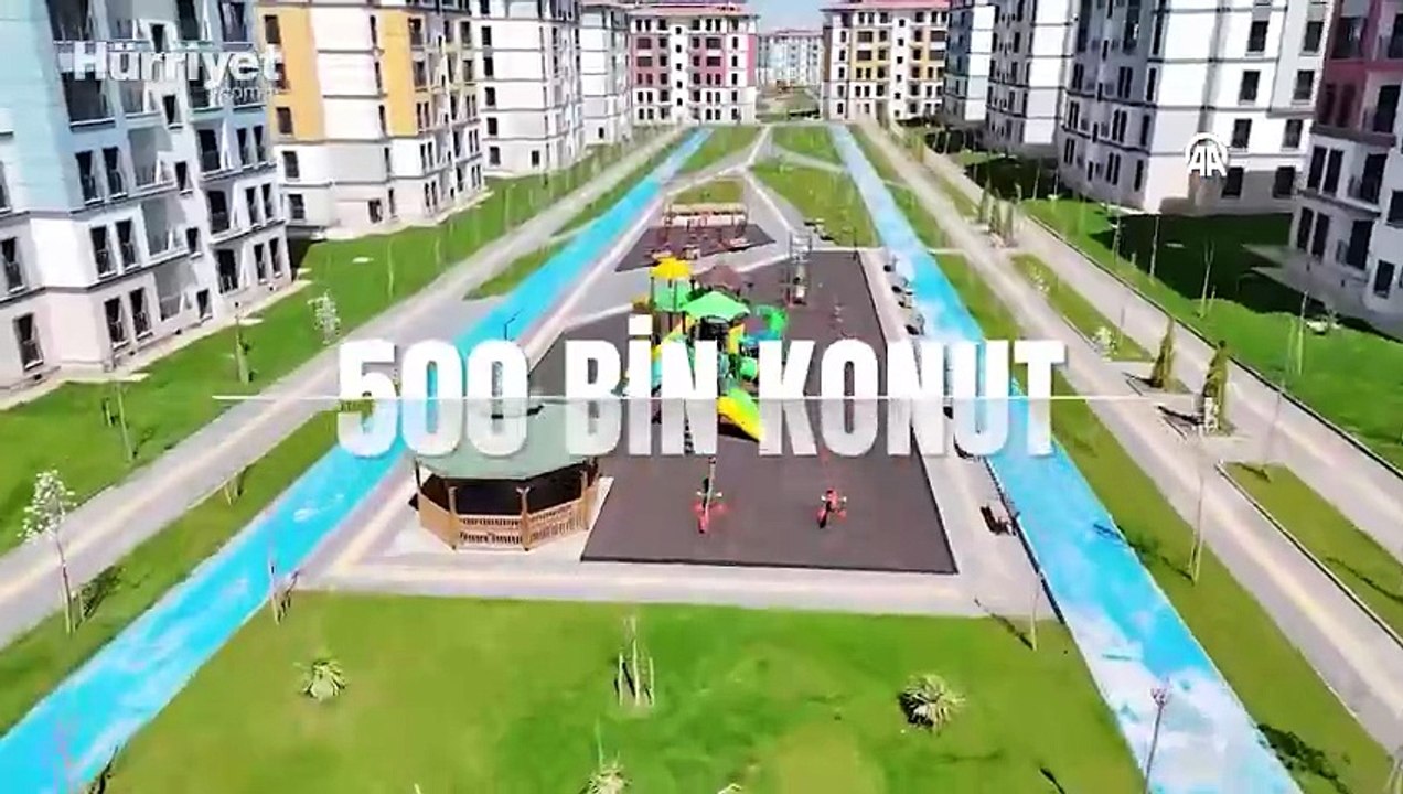 "500 bin sosyal konut" projesinin tanıtım töreni bugün yapılacak