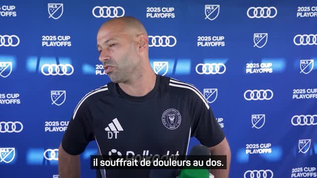 Inter Miami - Mascherano rassure sur la forme physique de Messi