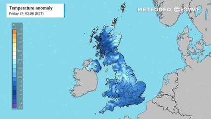 Expect a cold weekend across the UK as brisk northerly winds dominate the next few days