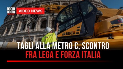 Tagli alla Metro C, scontro fra Lega e Forza Italia