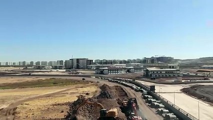 Diyarbakır Şehir Hastanesinin altyapı ağı inşa ediliyor