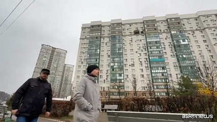 Un drone ucraino colpisce un edificio vicino a Mosca