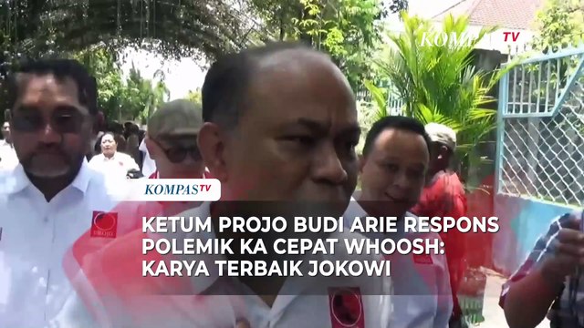 Ketum Projo Budi Arie Respons Polemik KA Cepat Whoosh usai dari Rumah Jokowi