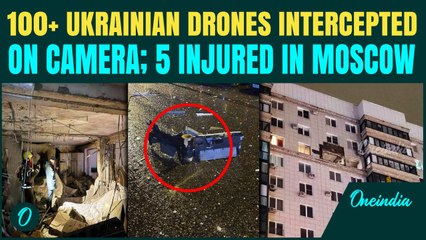 Overnight Drone Strike on Moscow: 5 Injured, Krasnogorsk in Flames | Russia Intercepts 100+ UAVs