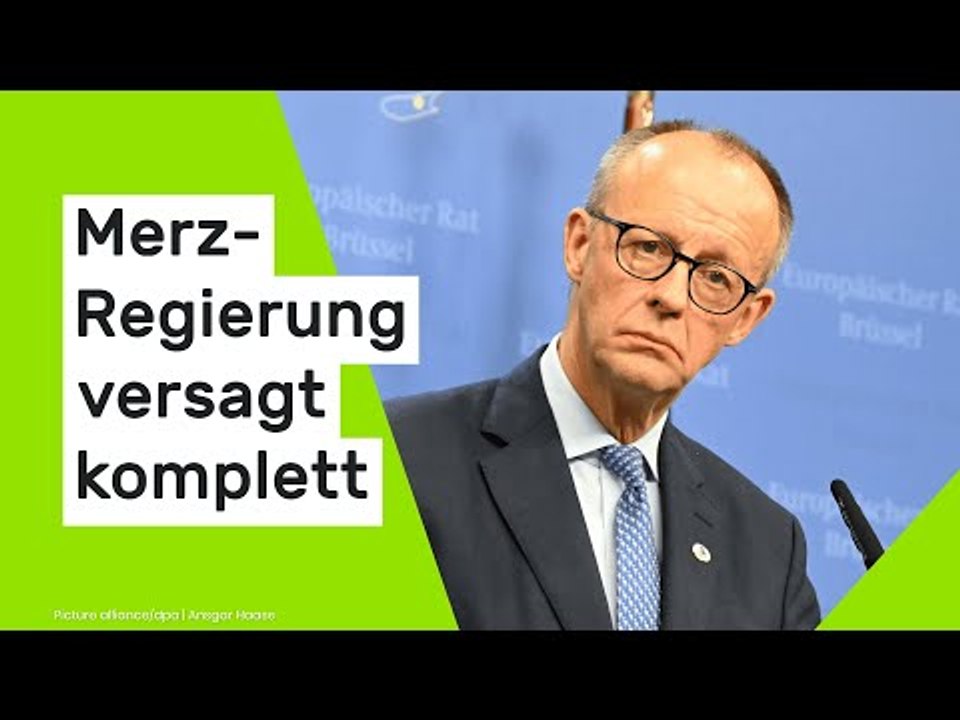 Friedrich Merz: Frust in Bevölkerung wächst - Merz-Regierung versagt komplett